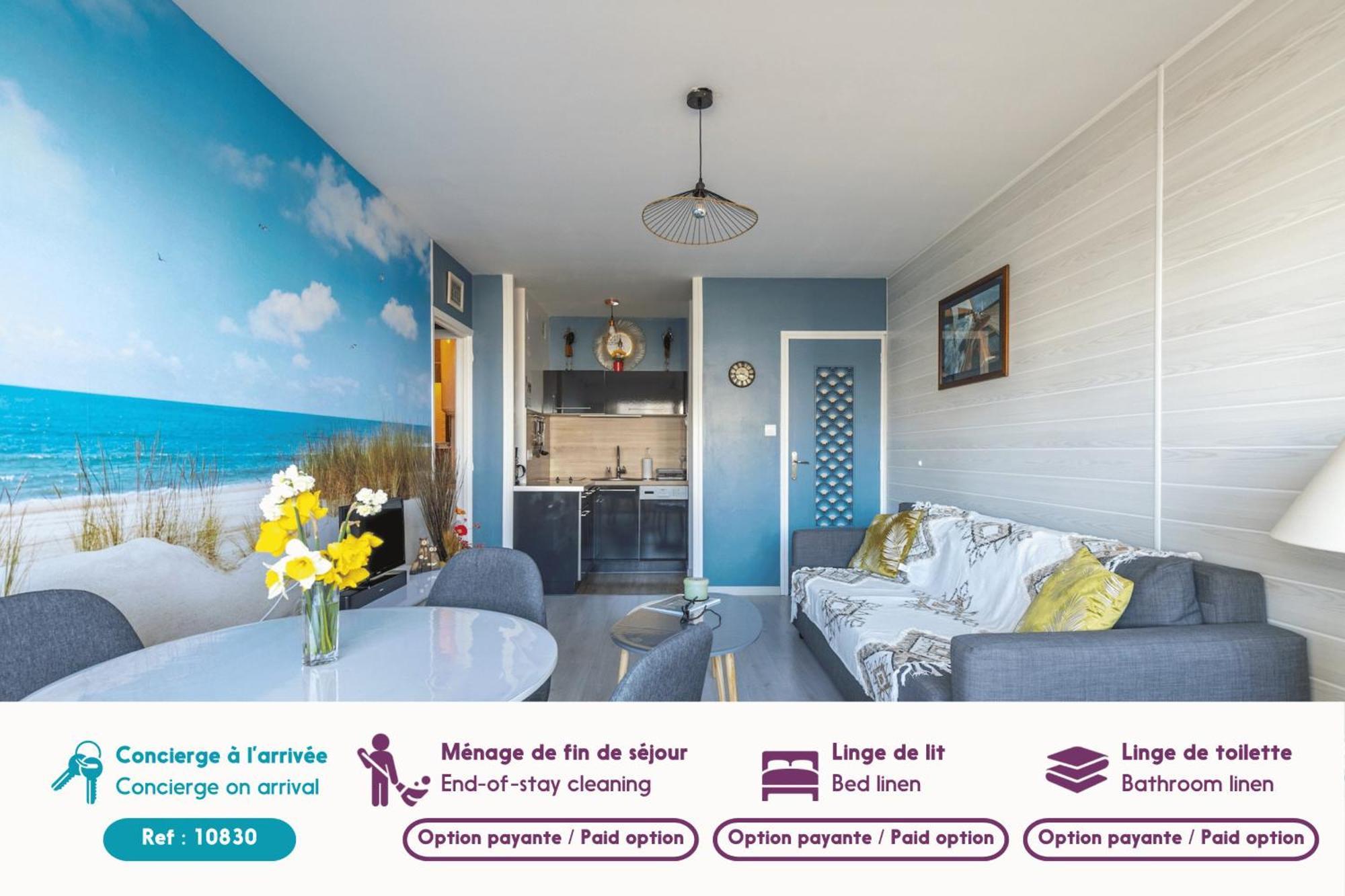 Magnifique Vue Sur L'Ocean- Appartement Pour 2 Plage-des-Demoiselles المظهر الخارجي الصورة